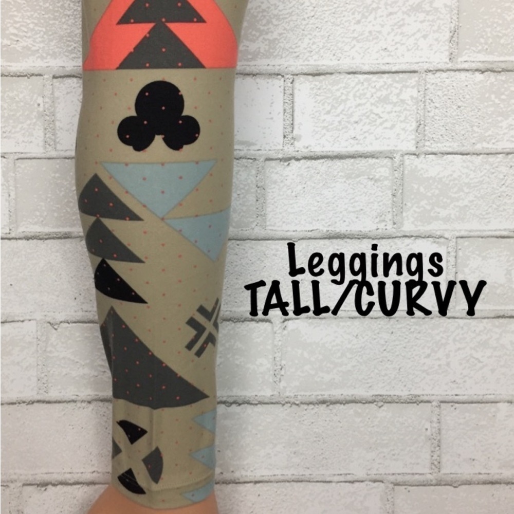 LuLaRoe Disney leggings Tall & Curvy Brand New